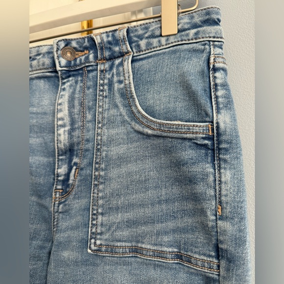 American Eagle (Next Level Stretch) flare jeans, sz 8 - Picture 3 of 10